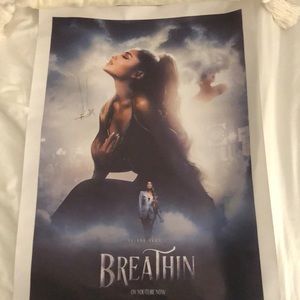 Ariana grande poster (breathin)